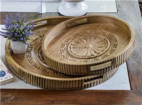 49x49x5 cm - Holztablett