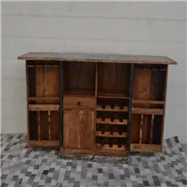 braun,75x52x107 cm - Kommode, Holz