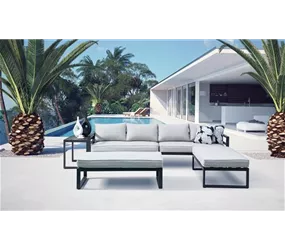 MaxPhil - Loungeset "FURNET", 5-tlg. MaxPhil - Loungeset "FURNET", 5-tlg.