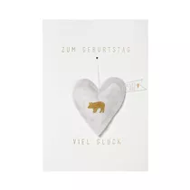 Räder - Gazeanhänger Karte zum Geburtstag Viel Glück