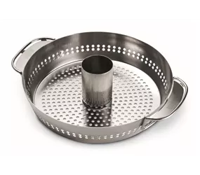 Weber Gourmet BBQ System - Geflügelhalter Einsatz Edelstahl
