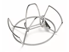 Weber - Geflügelhalter Stahl verchromt Weber - Geflügelhalter Stahl verchromt