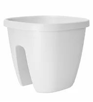 Emsa City - Geländertopf 30 x 30 - Weiß Emsa City - Geländertopf 30 x 30 - Weiß
