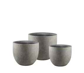 LUCA Lifestyle - Grigio New Egg Pot Natural Concrete