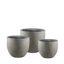 LUCA Lifestyle - Grigio New Egg Pot Natural Concrete LUCA Lifestyle - Grigio New Egg Pot Natural Concrete