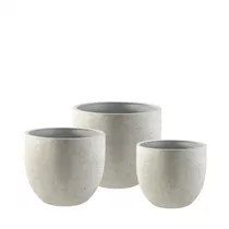 LUCA Lifestyle - Grigio New Egg Pot Antique White