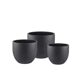 LUCA Lifestyle - Grigio New Egg Pot Anthracite