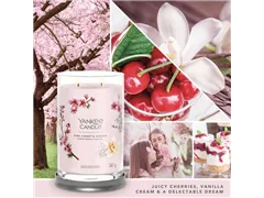 Large Jar 567 g Yankee Candle - Pink Cherry & Vanilla Large Jar 567 g Yankee Candle - Pink Cherry & Vanilla