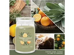 Medium Jar 368 g Yankee Candle - Sage & Citrus Medium Jar 368 g Yankee Candle - Sage & Citrus
