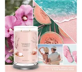 Medium Jar 368 g Yankee Candle - Pink Sands
