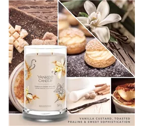 Medium Jar 368 g Yankee Candle - Vanilla Crème Brûlée