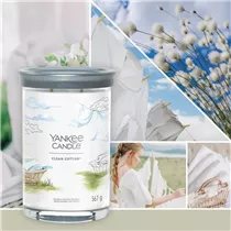 Medium Jar 368 g Yankee Candle - Clean Cotton® Medium Jar 368 g Yankee Candle - Clean Cotton®