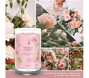 Medium Jar 368 g Yankee Candle - Fresh Cut Roses Medium Jar 368 g Yankee Candle - Fresh Cut Roses