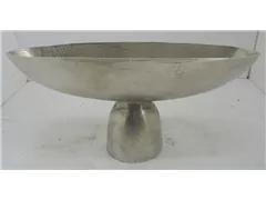 silber, 54x16,5x25,5 cm - Schale silber, 54x16,5x25,5 cm - Schale