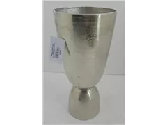silber, 19x19x42 cm - Vase silber, 19x19x42 cm - Vase