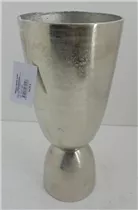 silber, 19x19x42 cm - Vase silber, 19x19x42 cm - Vase