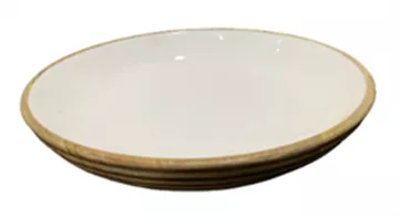 emailliert,20x20x5 cm - Holzschale emailliert,20x20x5 cm - Holzschale