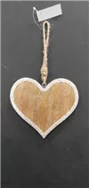 Holz,12x10,5x1 cm - Anhänger Herz Holz,12x10,5x1 cm - Anhänger Herz