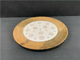 D 25 cm - Holztablett