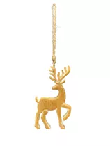 Holz,12,5x7x1,5 cm - Anhänger Rentier