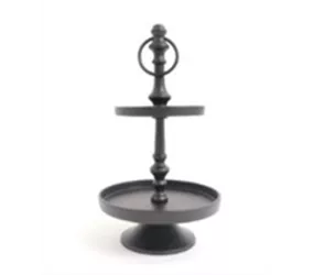 schwarz, 10x32 cm - Etagere schwarz, 10x32 cm - Etagere