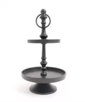 schwarz, 10x32 cm - Etagere schwarz, 10x32 cm - Etagere