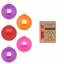 Party Time - Kugel, Glas, 3 cm, 24 Stk.