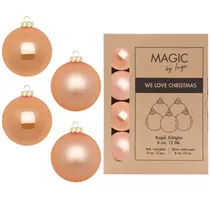 Sweet Melon - Kugel, Glas, 8 cm, 12 Stk.