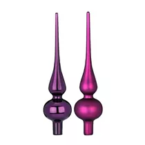 Purple Deluxe - Spitze, Glas, 26 cm