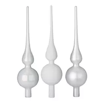 Just White - Spitze, Glas, 28 cm