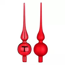 Merry Red - Spitze, Glas, 28 cm