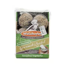 Welzhofer Ganzjahres-Vogelfutter - Gourmet-Knödel die Klassischen 6 x 100g