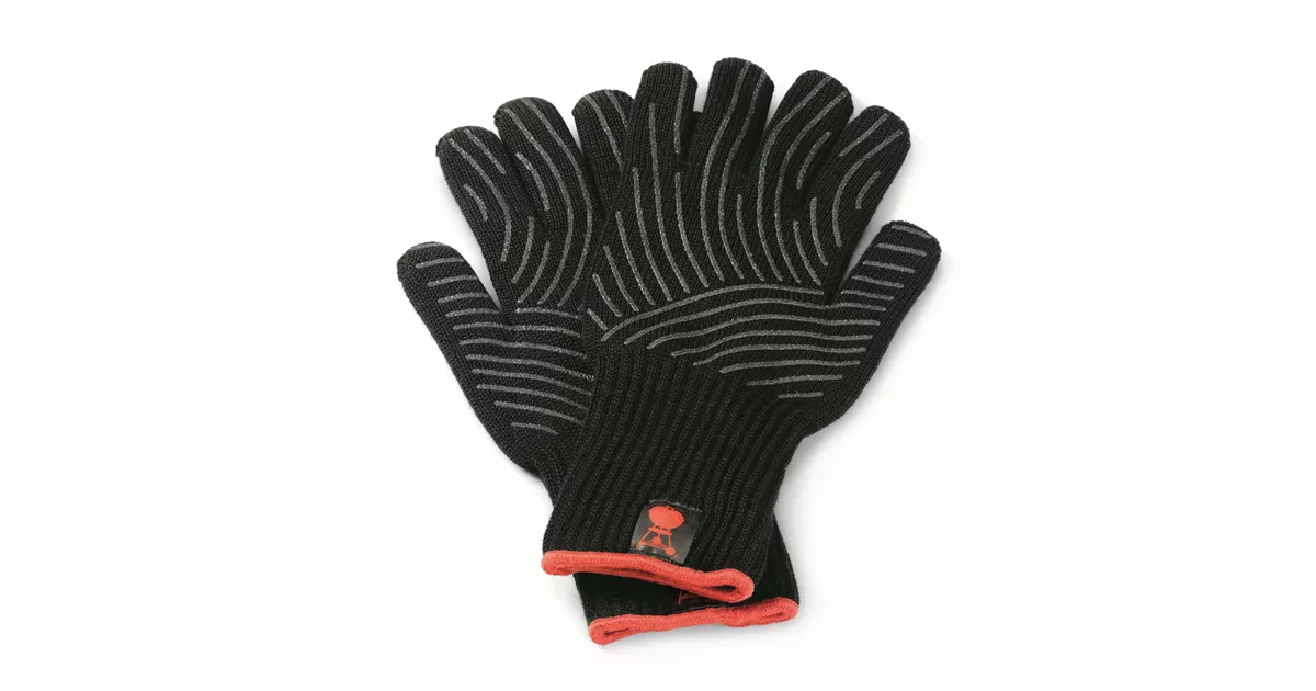 Weber Grillhandschuh-Set mit Silikon-Griffflchen S/M - Schwarz - Mauk  Gartenwelt