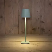 Matt Jade Grün - Tischlampe 11,5x36,5 cm