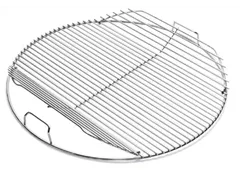 Weber - Grillrost für BBQ 57 cm Stahl verchromt klappbar Weber - Grillrost für BBQ 57 cm Stahl verchromt klappbar