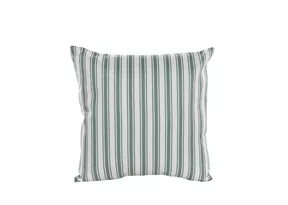 grün gestreift 45x45 cm - Softes Outdoorkissen
