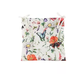 Wiesenblumen 38x38cm - gepolstertes Stuhlkissen Wiesenblumen 38x38cm - gepolstertes Stuhlkissen