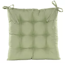 Mint 38x38 cm - Gepolstertes Stuhlkissen außen Mint 38x38 cm - Gepolstertes Stuhlkissen außen