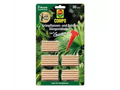 Compo - Grünpflanzen- und Palmen-Düngestäbchen mit Guano 30 Stück Compo - Grünpflanzen- und Palmen-Düngestäbchen mit Guano 30 Stück