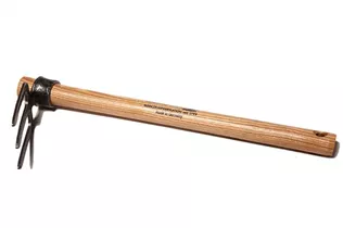 Krumpholz - Häulein (geschmiedet) 3 Zinken mit Eschenstiel Krumpholz - Häulein (geschmiedet) 3 Zinken mit Eschenstiel