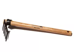 Krumpholz - Häulein (geschmiedet), 5 Zinken mit Eschenstiel Krumpholz - Häulein (geschmiedet), 5 Zinken mit Eschenstiel