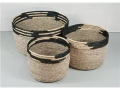 natur/schwarz - Korb natur/schwarz - Korb