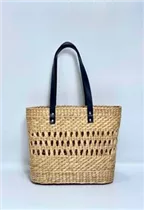 31/36x11x25/47 cm - Korbtasche, natur 31/36x11x25/47 cm - Korbtasche, natur