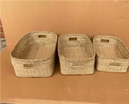 Seegrass,25x16x8 cm - Korb, natur Seegrass,25x16x8 cm - Korb, natur