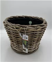 36x28 cm - Pflanzkorb rund Split Drypot