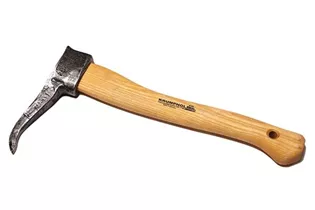 Krumpholz - Handsappie 0,6 kg, farblos lackiert mit gef. Eschenstiel (40 cm)