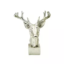 MAXPHIL living - Hirschkopf, silber