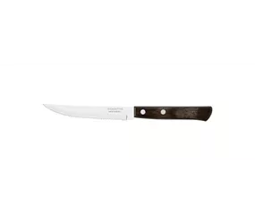 Tramontina - "STEAK-PIZZA" MESSER Spülmaschinenfest, Echtzholzgriff, Edelstahlnieten,  Tramontina - "STEAK-PIZZA" MESSER Spülmaschinenfest, Echtzholzgriff, Edelstahlnieten,