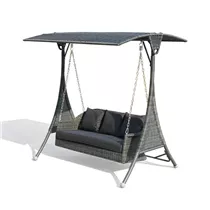 MAXPHIL living - Hollywoodschaukel Ombre grau