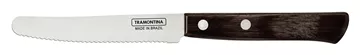 Tramontina - "BRÖTCHEN/FRÜHSTÜCKS" MESSER Spülmaschinenfest, Echtzholzgriff, Edelstahlnieten Tramontina - "BRÖTCHEN/FRÜHSTÜCKS" MESSER Spülmaschinenfest, Echtzholzgriff, Edelstahlnieten